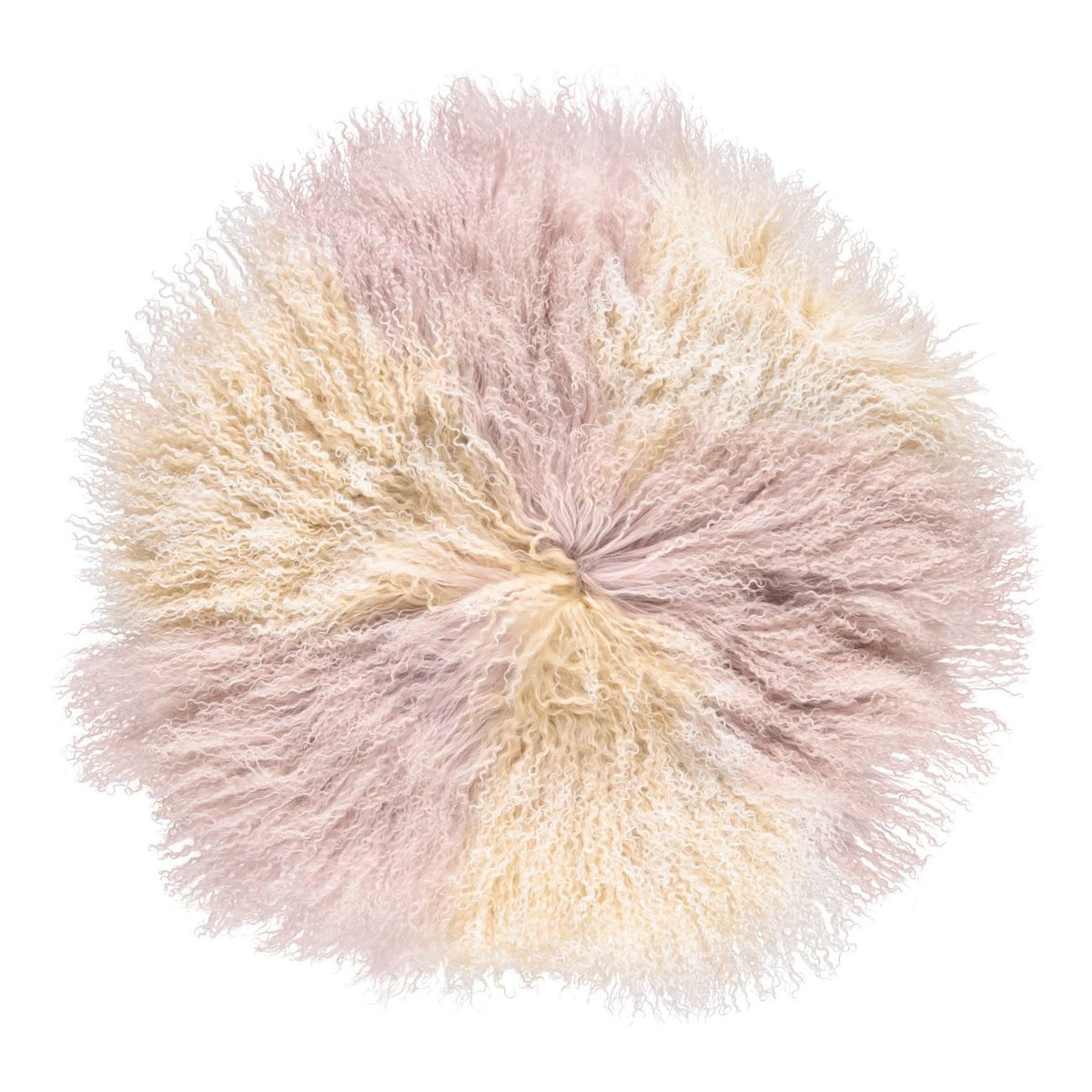 Lammfellkissen – Arctic Sunrise/Dove