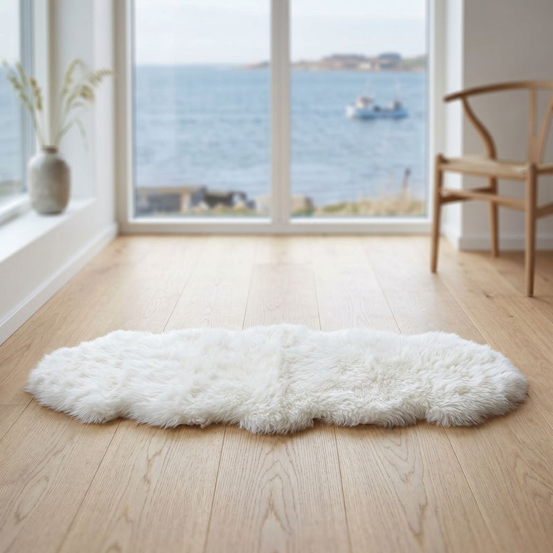 Merino Double Sheepskin | Long Wool | approx. 165x60 cm