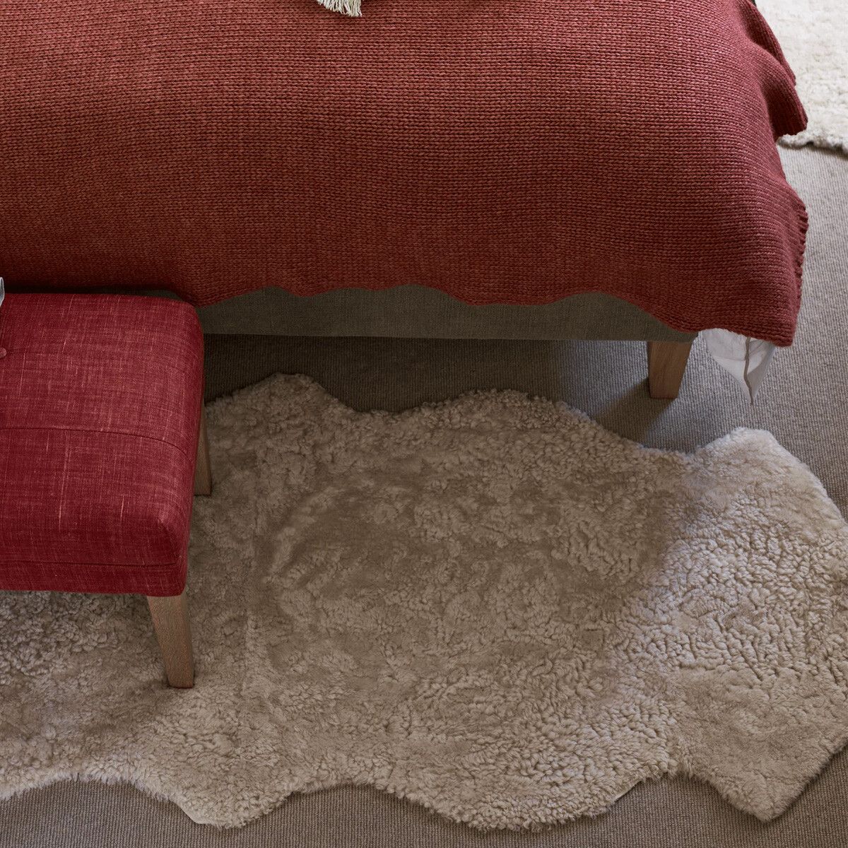 Merino Doppeltes Lammfell – Bild 4