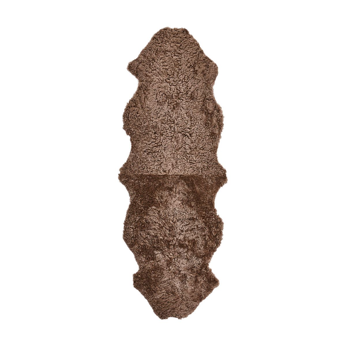 Merino Doppeltes Lammfell – Taupe