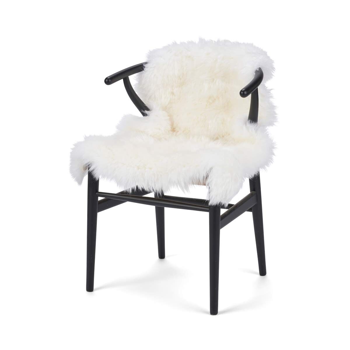 Merino Lammfell – Weiss