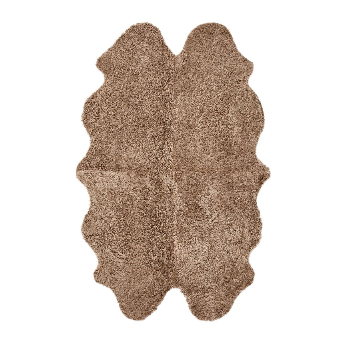 Lammfell Teppich – Taupe
