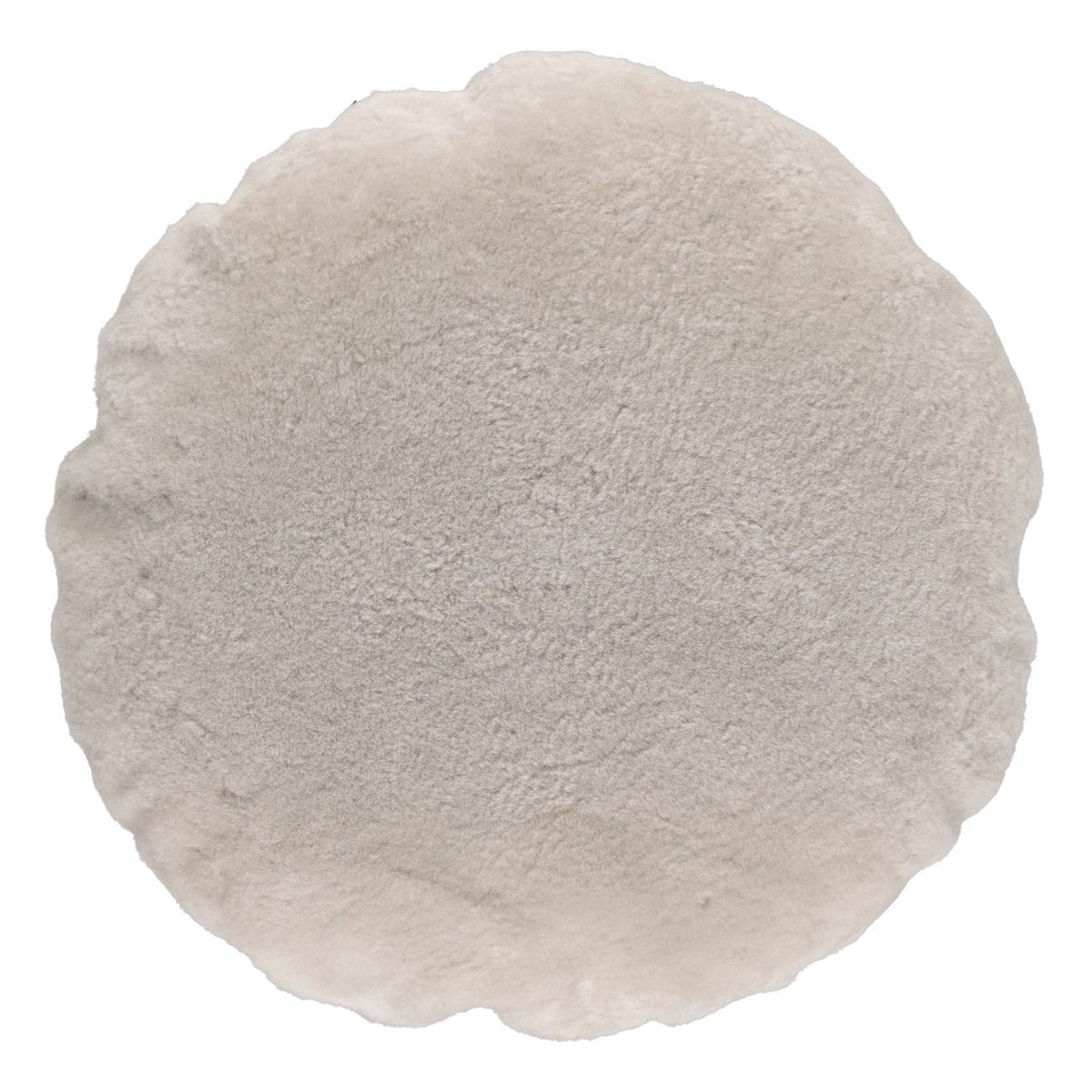 Velourkissen – Grau Sand