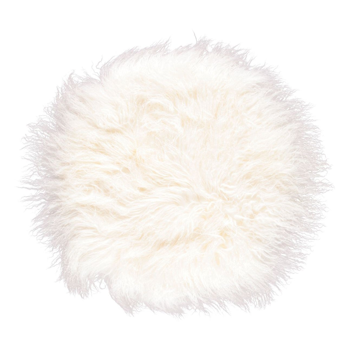 Lammfellkissen – Weiss