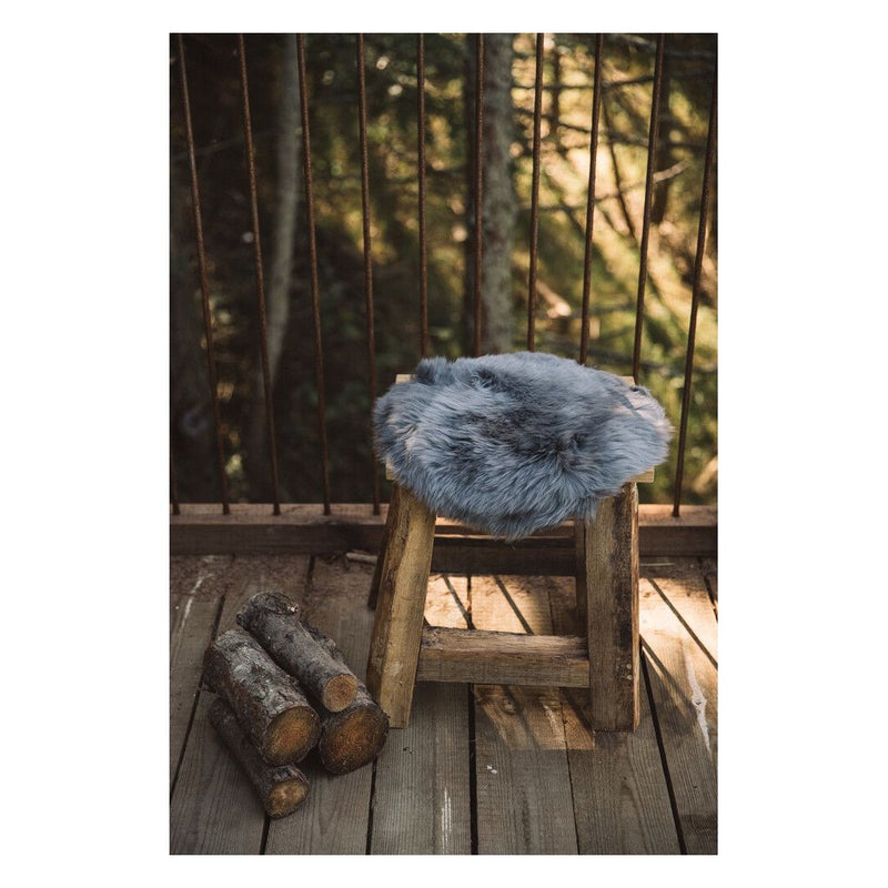 Lambskin Seat Cushion | New Zealand | D34 cm